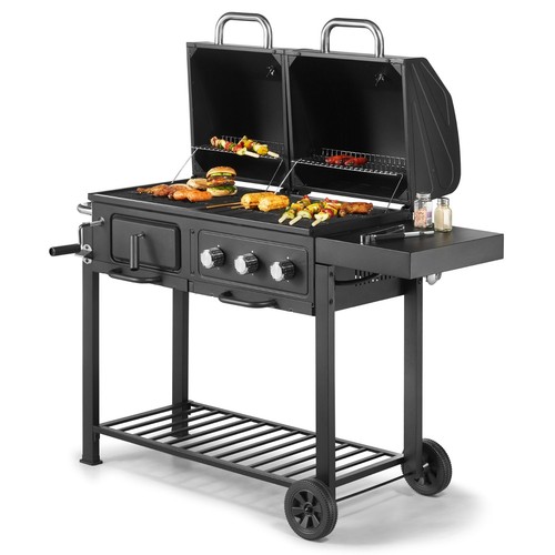 Vonhaus dual fuel bbq - fuel, in