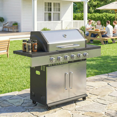 6burner liquid propane - 6burner,
