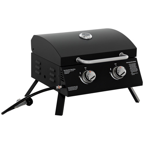 Outsunny portable tabletop gas - portable,