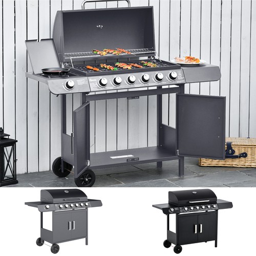 Burner gas bbq - 6+1,