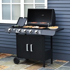 Outdoor Gas BBQ Grill 4+1