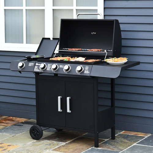 Outdoor gas bbq - gas, 4+1