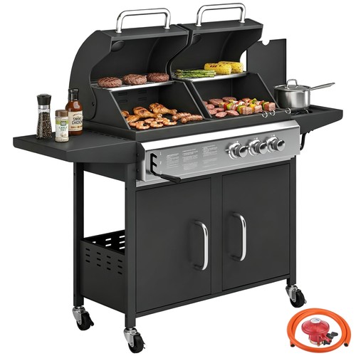 Outsunny burner hybrid dual - burner,