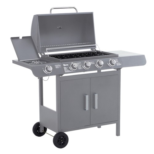 Outsunny gas bbq grill - 4, +