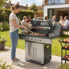 4+1 Burner Gas BBQ Grill