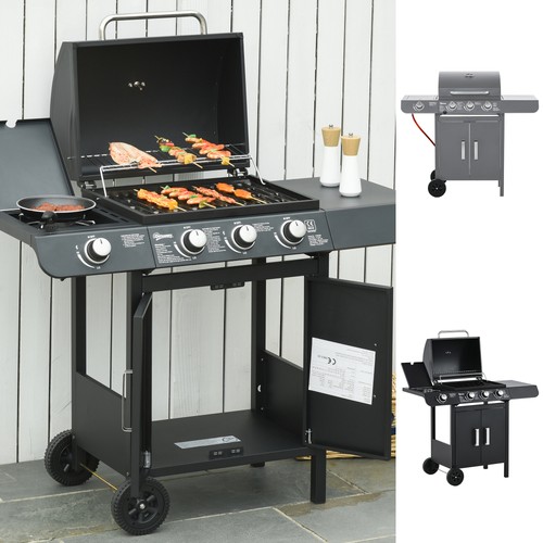 Gas barbecue grill - gas,