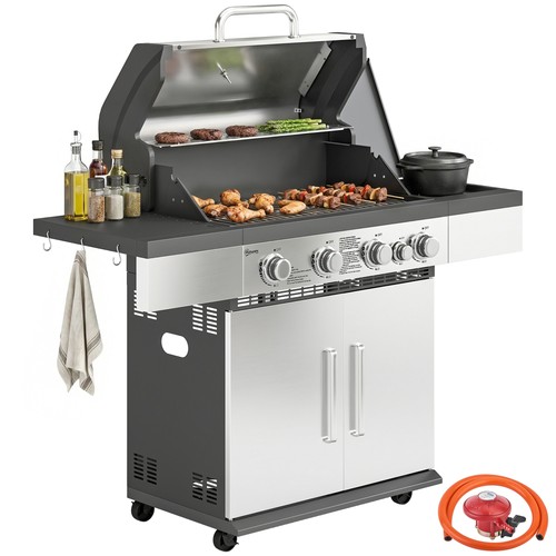Burner gas bbq grill - burner,